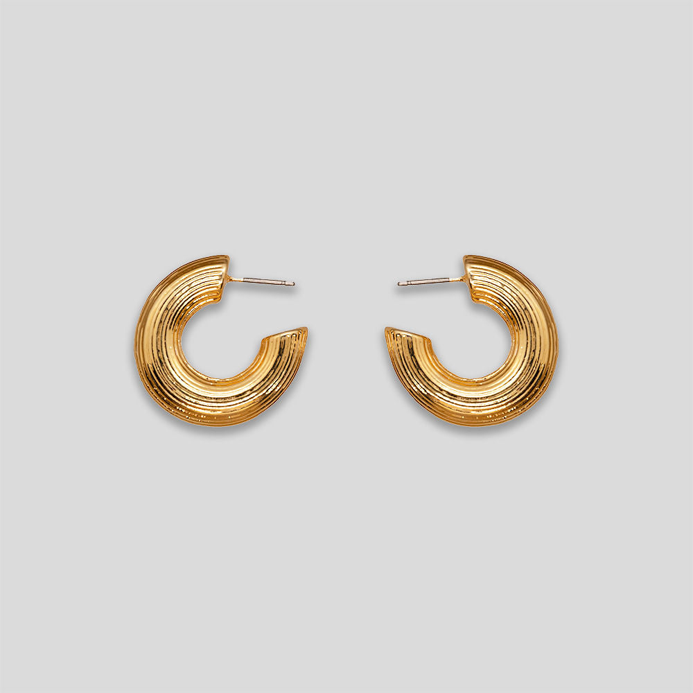 Macaroni Hoops - Gold