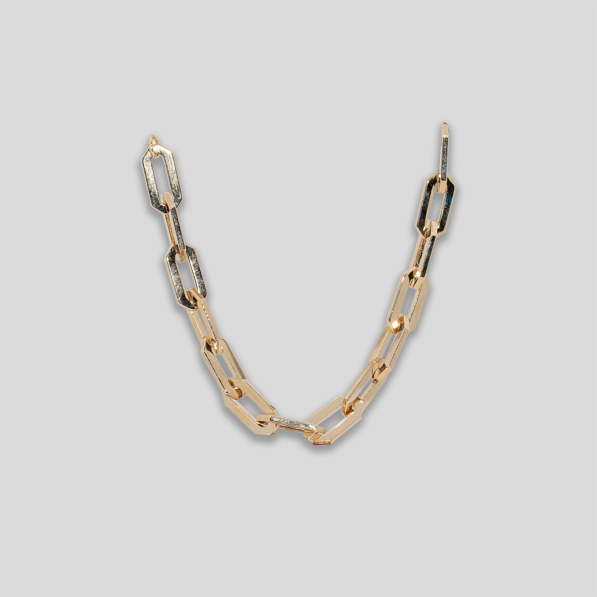 Octagonal Chain Bracelet - Gold