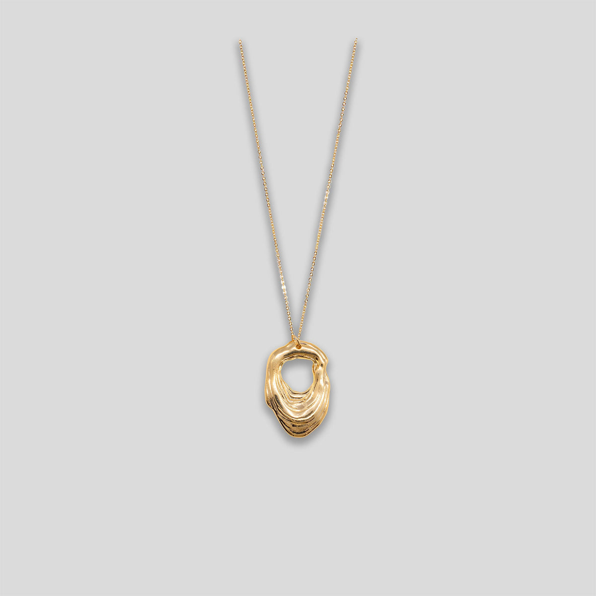 Oyster Necklace - Gold